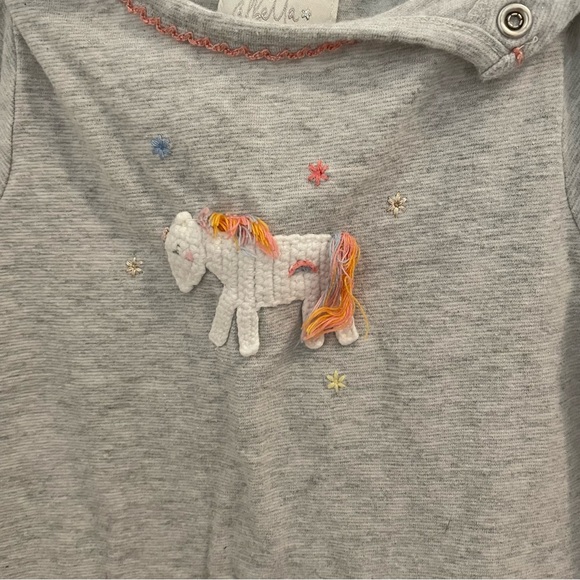 Albetta Unicorn Romper 6-12 Months - Picture 2 of 7